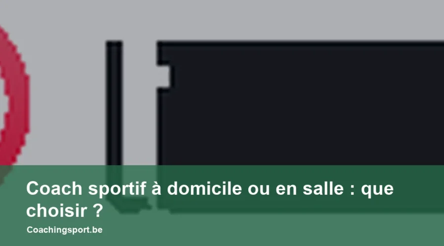 Coach sportif à domicile ou en salle : que choisir ?